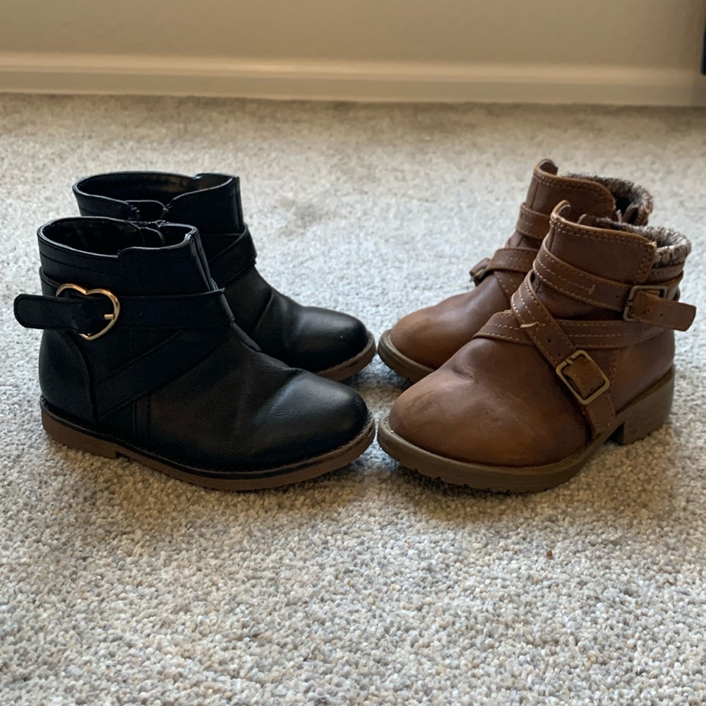Toddler girls size 7 fashion boots
